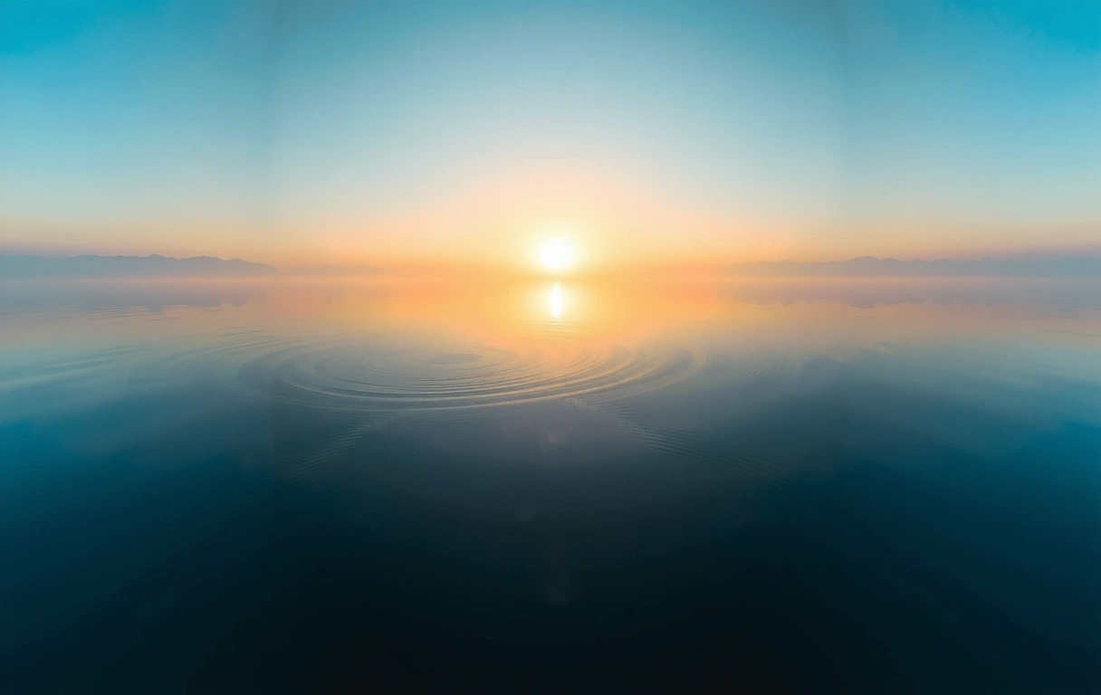 Sérénité matinale en bord de Loire